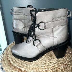 Sorel Margo Lace Up Leather Boots